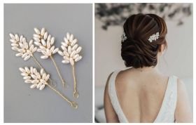 Pins de Semillas Perladas  | Accesorios para Novias y Eventos