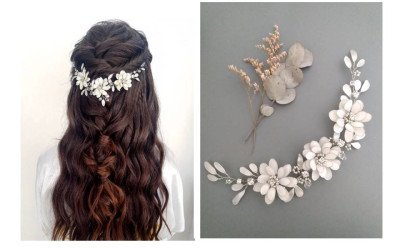 Tocado de Margaritas Artesanal para Novias y Eventos | Accesorios