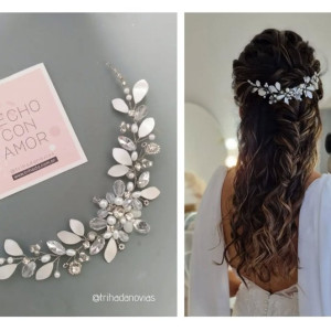 Tocado para Novia Lena